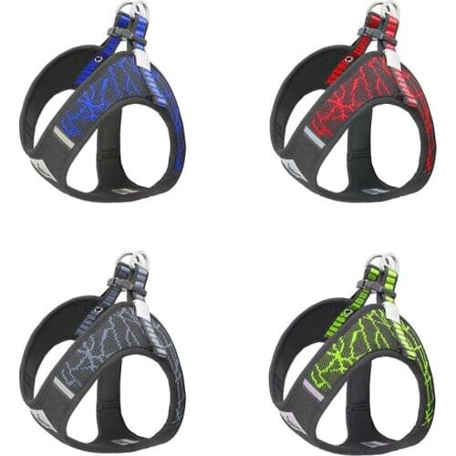 Pet Harness Vest Reflective Puppy Harnesses and Leash Set Pet Walking Lead Leash Traction Rope Set for Small Medium Dogs #2