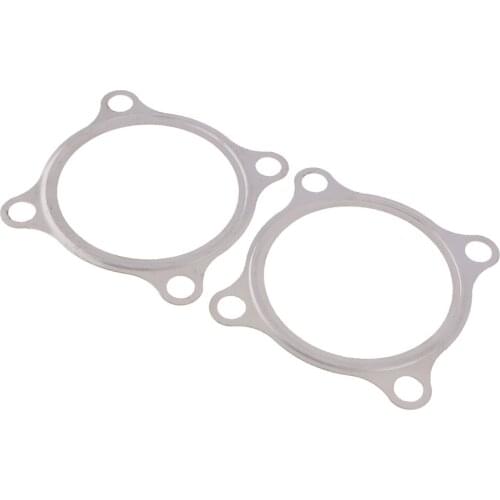 4 Bolt 3'' Turbine Turbo Outlet Down Pipe Exhaust Flange Gasket Fits for Car