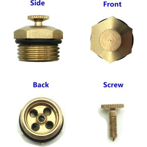 S189 Brass 120 degree adjustable centrifugal atomizing nozzle micro jet mist sprayer for watering kits 2pcs