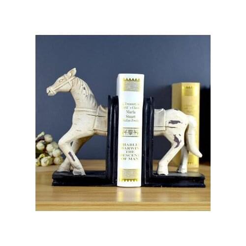 Navidad halloween wedding Arts crafts Home study of European decor desk ornaments creative Bookends decoration Book