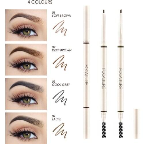 2021 Eyes Cosmetics Eyebrow Pencil Waterproof Enhancers Dropship With Professional Tint Makeup Brushes Shade For Eyebrows F R4M7