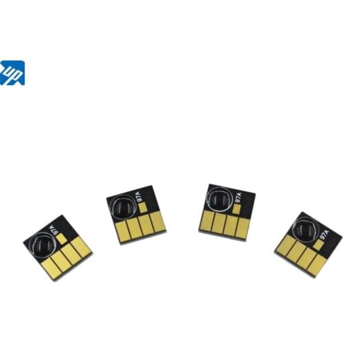 UP 4pcs permanent chips compatible For hp970 971 for hp Pro X451dn/dw X551dw X476dn/dw X576dw ciss and refillable cartridge