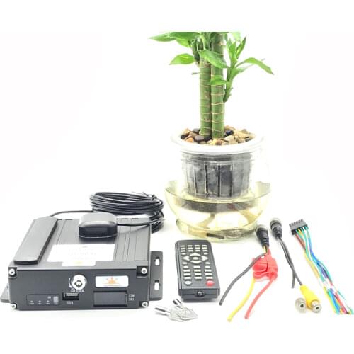 4g mdvr ahd 1080P 4ch double gps mobile dvr factory vehicle record monitoring cmsv6 truck recorder