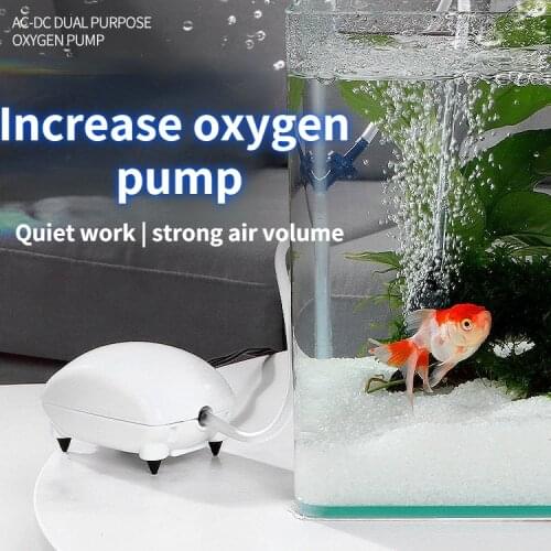 Fish tank air pump aquarium quiet 110v/220v Oxygen pump aquarium aeration pump small and silent Compressor for aquarium