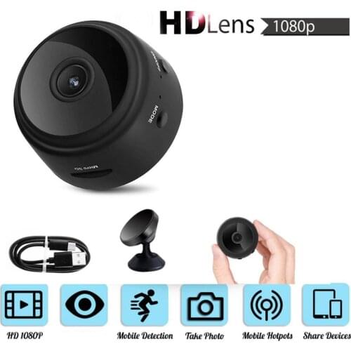 A9 Mini Wireless Camera Wifi Camera Home Security Surveillance Camera Motion Detection IR Night Vision App Remote Monitor