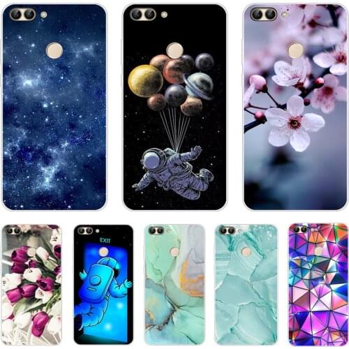 For Huawei P Smart Case TPU Soft Silicone Back Cover Phone Case For Huawei P Smart Cover Bumper Fundas FIG-LX1 PSmart 2018 Case