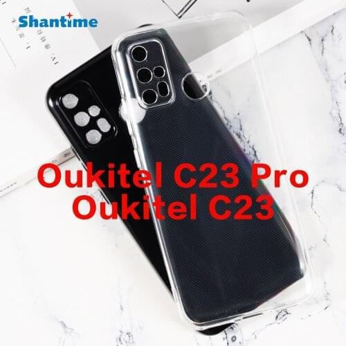 For Oukitel C23 Pro Case Ultra Thin Crystal Clear Shock Absorption Technology Bumper Soft TPU Cover Case For Oukitel C23