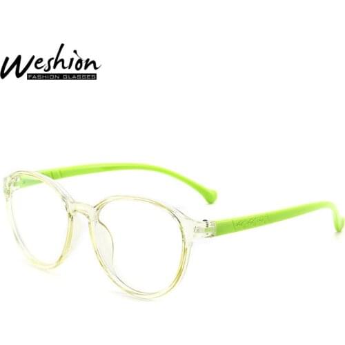 2021 Children Anti-blue Light Eyeglasses Kids Cheap Candy Color Glasses Frame Boys Girls Optic Round Cellphone Eyewear UV400