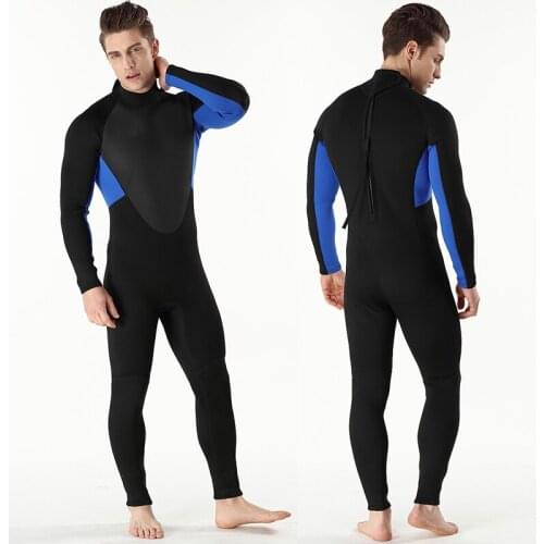 3mm Diving Suit Scuba Diving Wetsuit Men Neoprene Swimming Suit Kayaking Surf Triathlon Wet Suit Boating Swimsuit Full Body Suit
