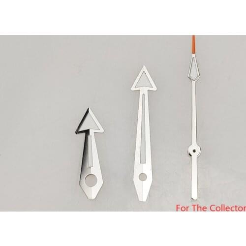 Red Marker Silver Watch Hands Copper Set For DG2813 Miyota8215 Mov't Planet Ocean Style Watches Super Green Luminous