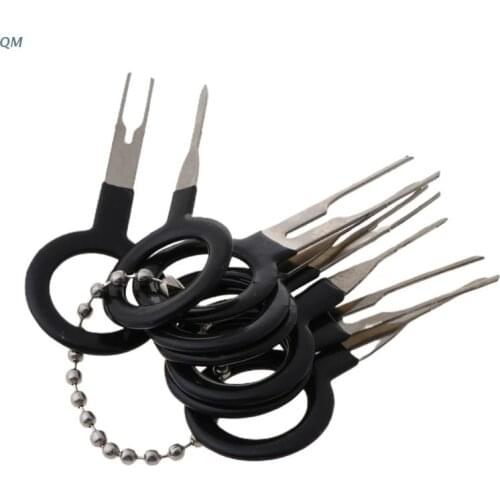 8 Pcs Car Interior Electrical Terminal Remover Key Pin Wire Extraction Pick Connector Tool Kit 13MF