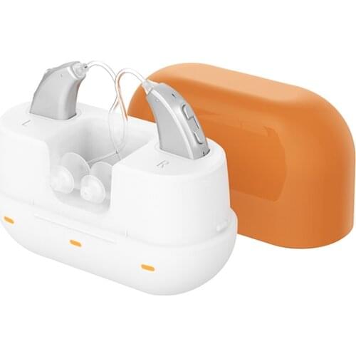 Cheap Mini BTE Behind the Ear Digital Chip Non-programmable USB Rechargeable Hearing Aid