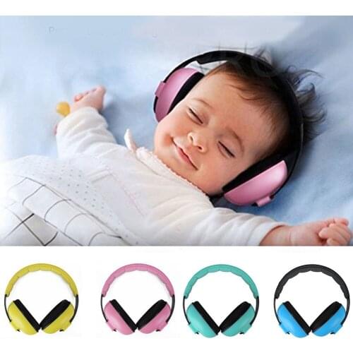 Top Quality BABY Childs Ear Defenders Earmuffs Protection 2 COLOURS 3months+ Boys Girl Headphones fone de ouvido