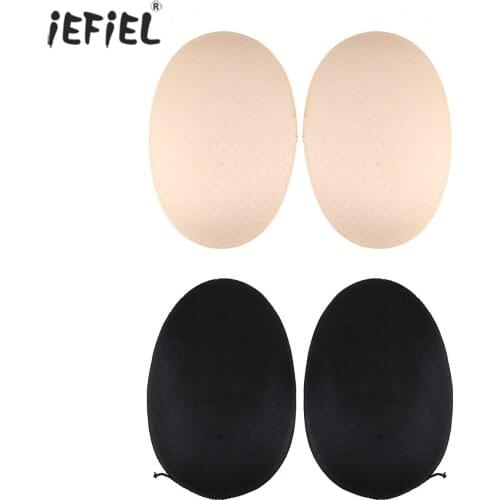1Pair Self-Adhesive Buttock Shaper Hip Pads Breathable Reusable Hip Lift Up Underwear Women Sexy Thigh Buttock Hip Sponge Pads