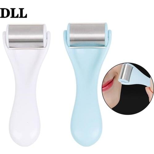 1X Stainless Steel Ice Roller Anti-Wrinkle Shrinking Pores Firming Face Massager