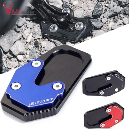 For BMW R1250RT R 1250RT R1250 RT 2018 2019 2020 Motorcycle Accessories Kickstand Foot Side Stand Extension Pad Cover Protector