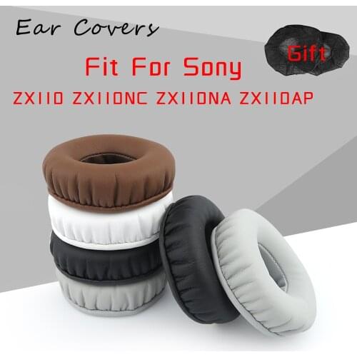Ear Covers Ear Pads For Sony MDR ZX110NC MDR-ZX110NC Headphone Replacement Earpads