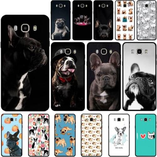 FHNBLJ French Bulldog Dog Animals Phone Case for Samsung J 4 5 6 7 8 prime plus 2018 2017 2016 J7 core