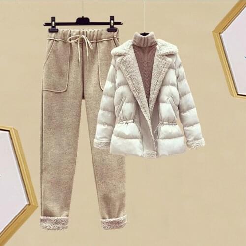 FOLOBE Womens Faux Fur Jacket Winter Warm Jacket Fashion Drawstring V-neck Parka Lamb Fur Jacket Ladies Teddy Student Jacket