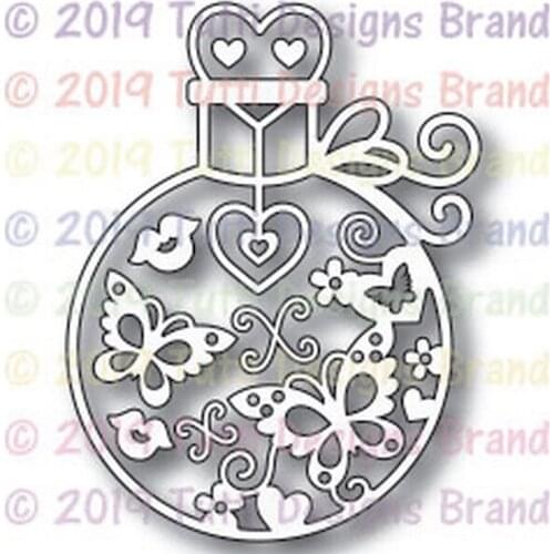 New 2021Love Potion Metal Cutting Dies for DIY Scrapbooking and Card Making Decorative Embossing Craft No Stamp