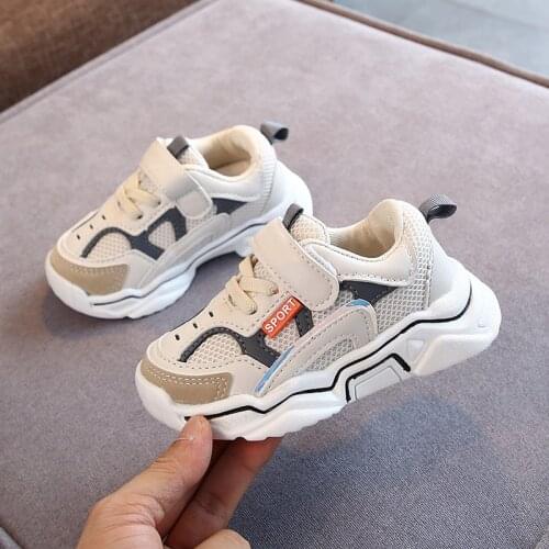 Spring and autumn childrens New ultra light sports shoes boys' Non Slip bottom casual shoes girls' breathable running XZ20010