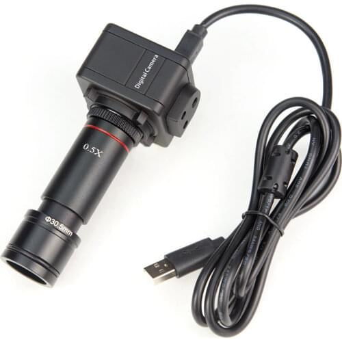 HD 5.0MP USB CMOS C-mount Digital Video Image Capture Industrial Camera Eyepiece for Stereo Microscope