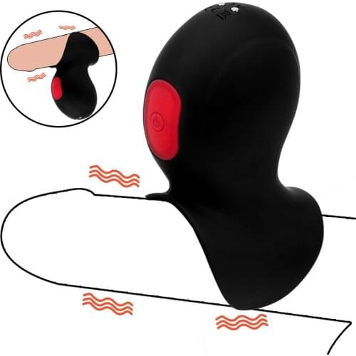 Speeds Penis 9 Trainer Vibrators Male Masturbator Delay Training Glans Exercise Vibrator Sex Toys for Men L1