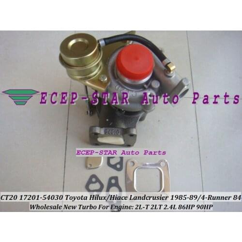 CT20 17201-54030 17201 54030 1720154030 Turbo Turbocharger For TOYOTA LANDCRUISER LJ70 1985-89 4-Runner 1984- 2L-T 2LT 2L T 2.4L