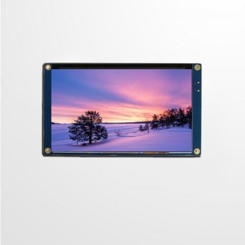 5.0 inch 800*480, RS232/RS485 interface TFT LCD with capacitive touch panel with UART