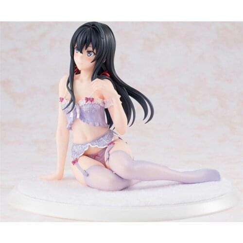 Anime My Teen Romantic Comedy SNAFU Yukinoshita Yukino Underwear Ver Joytoy Model PVC Statue Girls Figure Toys 14cm Joytoy