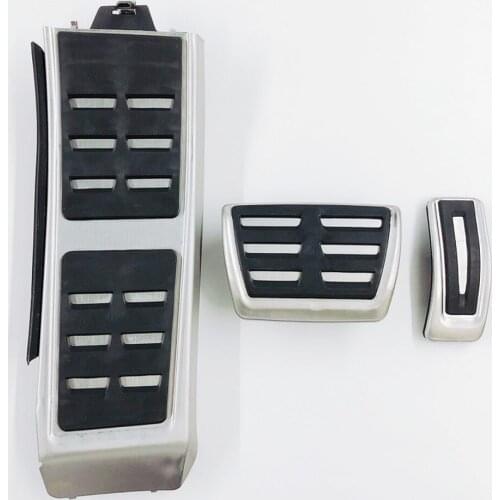 Car Sport Pedals Fit for Audi A4 B8 A6 A7 A8 S4 RS4 A5 S5 RS5 8T Q5 SQ5 8R Fuel Brake Footrest Pedal Cover Auto Accessories
