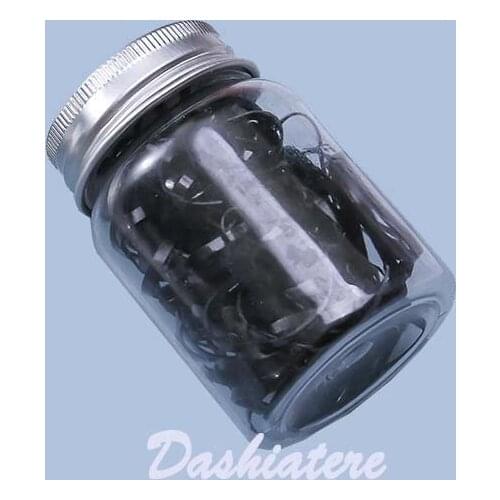 Black Elastic Rubber Bands Hairties Hair Gums for Girls Women Kids Accessories Ponytail Holder Stretchy Coil Headband Rope Hoops