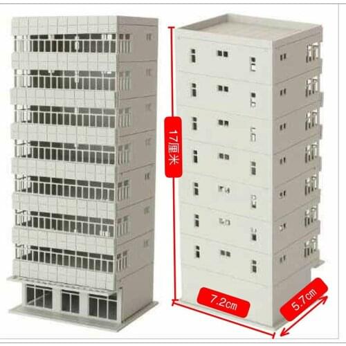 DIY 1/150 Model Train N Scale New Office Universal Suitable Sand Table Plastic Assembly Building Kits