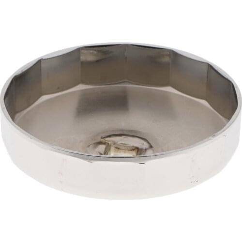 Oil Filter Cap Wrench, Stainless Steel Metric Socket Tool 102mm Fits for Toyota / Lexus / Corolla / Rav4 / Scion and More