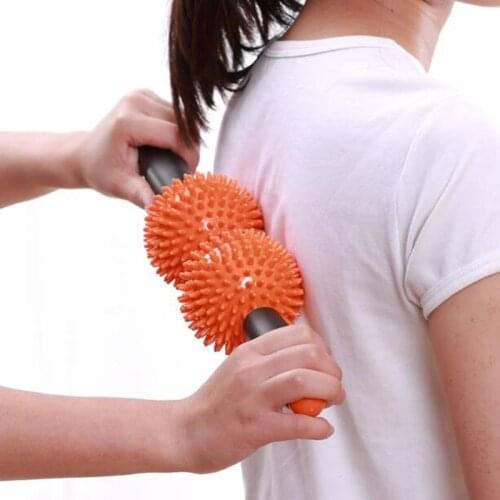 HANRIVER 2018 hot sales Massage Roller Fitness Massage Stick Meridian Health Care Back Massager Relaxation Massage Instrument