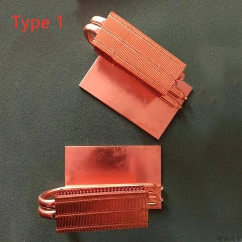 RTX3090 Computer Graphics Card Backboard Pure Copper Heat sink 3060 3080 Video Card Radiator Auxiliary Air Cooling Dispersion