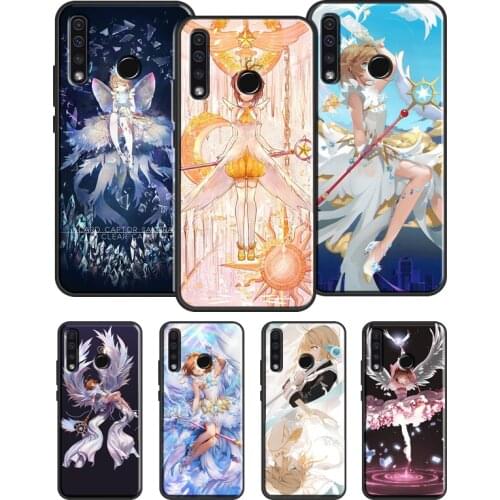 Cute Cardcaptor Sakura Case For Huawei Honor 10i 9X 8X 7X V20 9 10 20 Lite 7A Pro 7C 8A 8C Y9 Y7 Y6 2019 Nova 5T