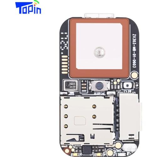 Topin ZX303 GPS Tracker Module GSM GPS Wifi LBS Locator Voice Monitor Recorder Web APP Tracking TF Card 10pcs/lot without Cable