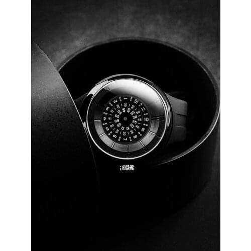 2019gift Enmex men creative changing digital face wristwatch waterproof light sports cool 3d scale fashion quartz watches