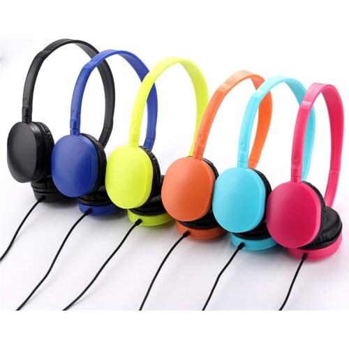 Kids Headphones Foldable Adjustable Wired Headphone Headset with 3.5mm Audio jack Noise Cancelling Earphone for Children Gift