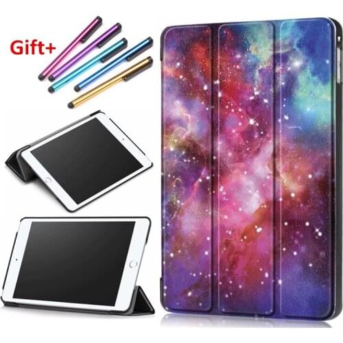 2019 New Slim PU Leather Flip Stand Case For iPad Mini 5 Magnetic Smart Tablet Cover For iPad Mini 5 Mini 4+Stylus