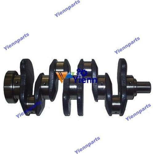 New Engine Crank Shaft 4BA1 Crankshaft For Isuzu Tractor Loader Excavator Crane Diesel Engine Repair Parts