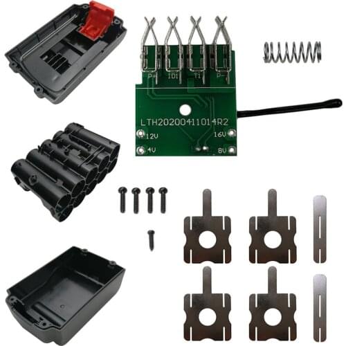 20V LB2X4020 Li-ion Battery Plastic Case Charging Protection Circuit Board PCB Box Shell For Black Decker 18V LBX2040