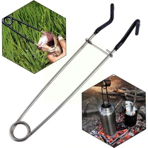 Portable Fish Mouth Spreader Steel Fish Jaw Spreader Decoupling Mouth Device Fishing Tools Opener Fishing Fish Y4u3