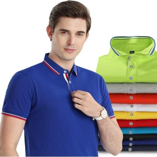High Quality Mens Polo Shirt Cotton Fashion Polo Shirt Men Short Sleeve Jerseys polo homme Casaul Mens Polo Shirts Tops Tees