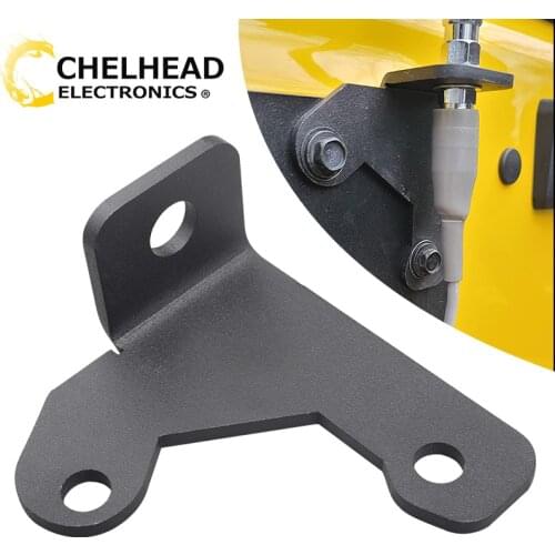 For Jeep Wrangler Antenna Bracket 2007-2017 Jeep JK Spare Tire CB Radio Antenna Mount Base Accessories