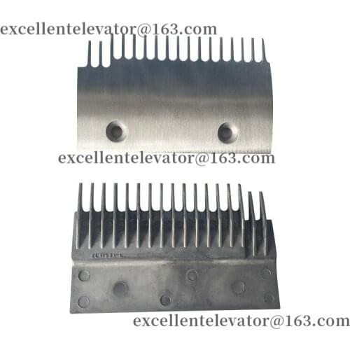2L11531-L Comb L157mm W100mm Hole Space 90mm 17T Use for Sigma Escalator 1 Pack=5 Pieces