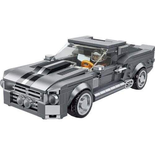 Creator Racing Car Forded Mustang GT500 Supercar Sports Car MOC Building Blocks Sets Figures Bricks Classic Model Kit Kids Toys