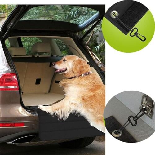 Trunk Mats Car Trunk Bumper Pad Dog Pet Durable Anti-dirty Bumper Protection Car Seat Protector Car Floor Mat Cargo Cover Mat A3