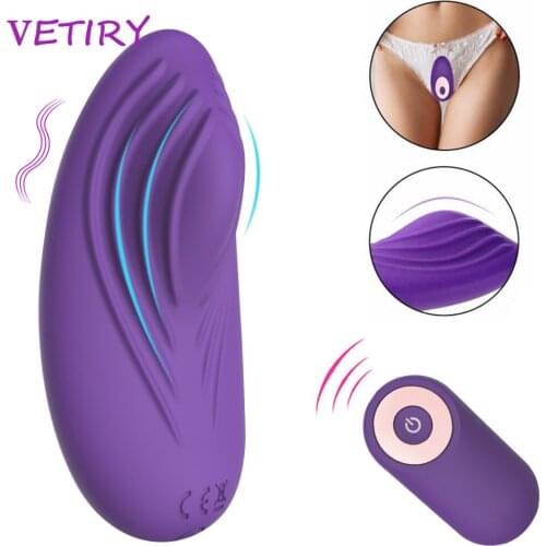 Invisible Panties Vibrator Female Orgasm Masturbator Remote Control Wearable Vibrators Clitoris Stimulator Sex Toys for Women